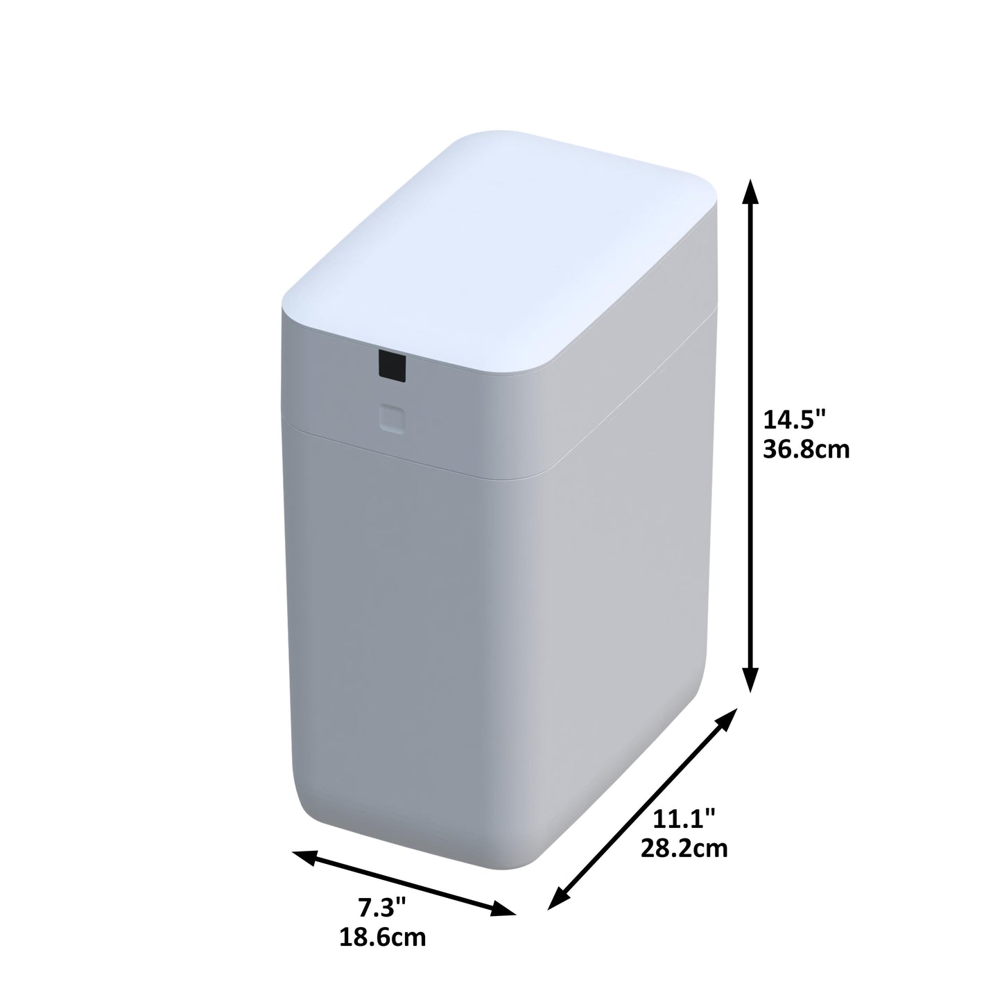 Self Sealing Smart Trash Can